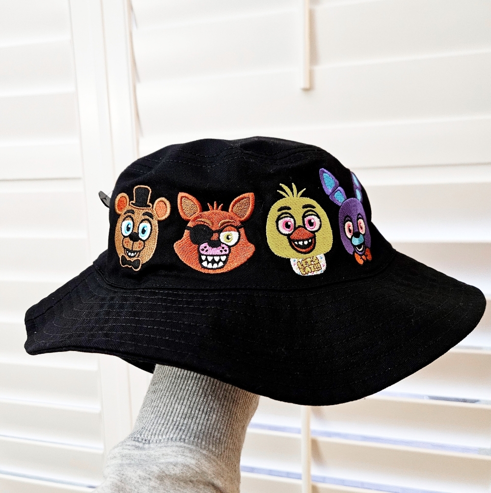 *Universal Halloween Horror Nights* Five Night's At Freddy's HHN Bucket Hat-NEW!